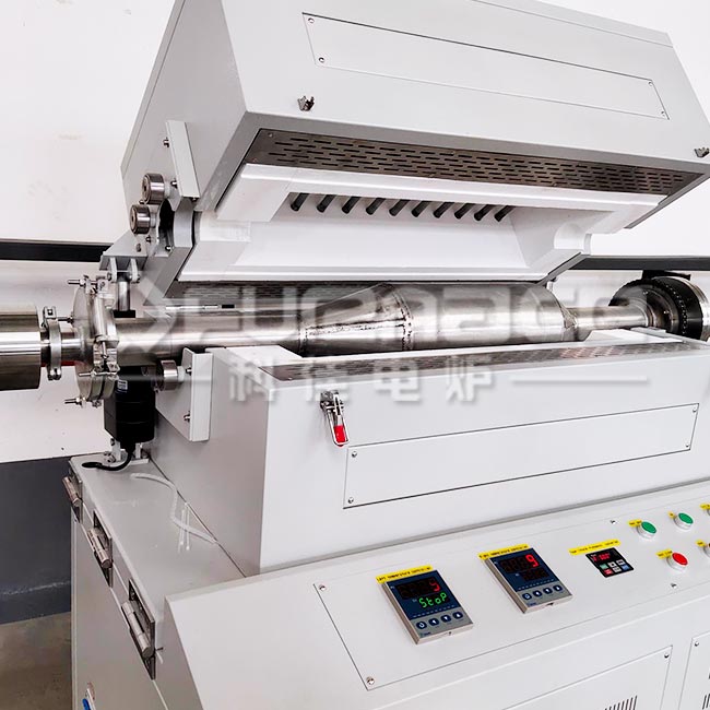 KJ-T1100-R200 Rotary Tilt Tube furnace